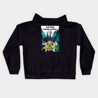 Girl on a Motorcycle (1968) Kids Hoodie